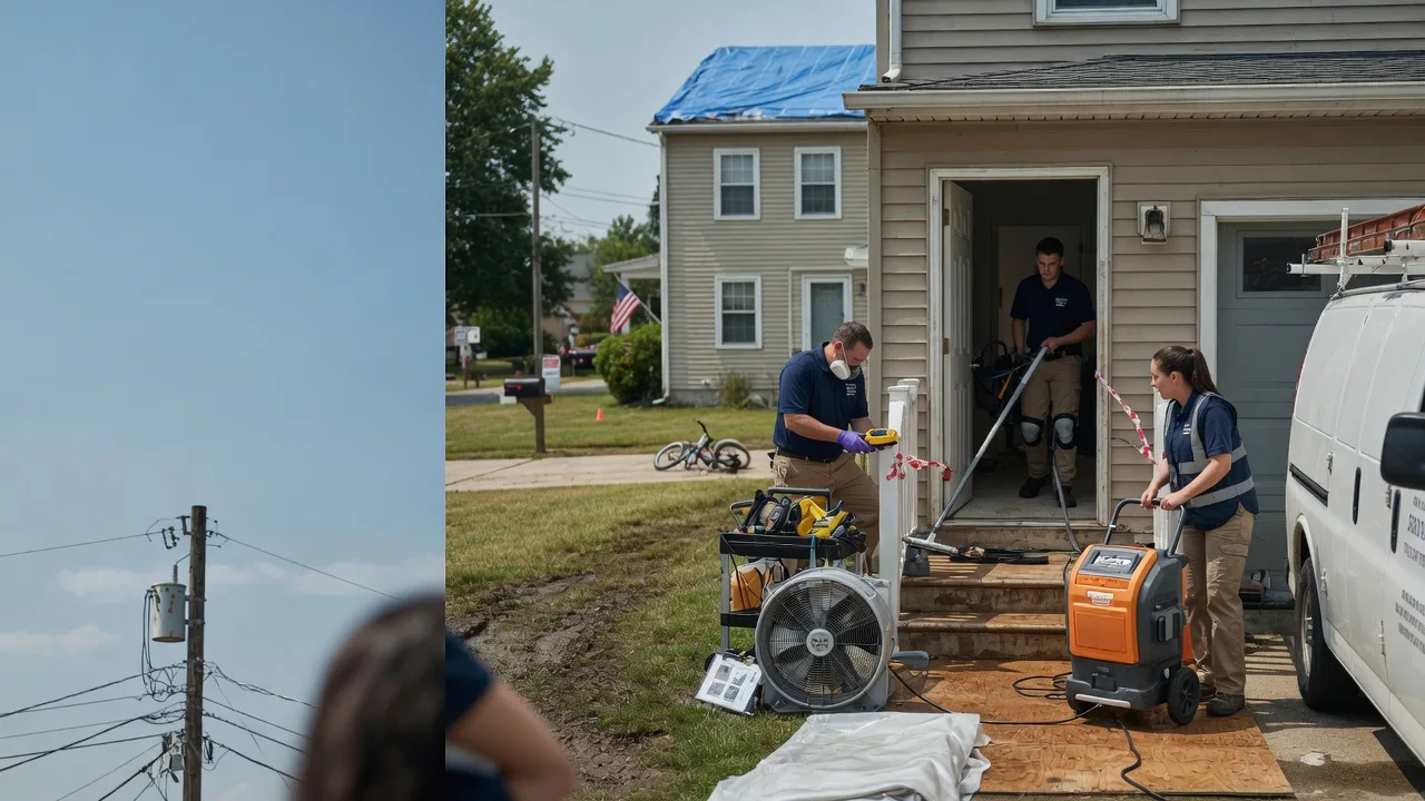 Water Damage Repair in Oil City, LA near me